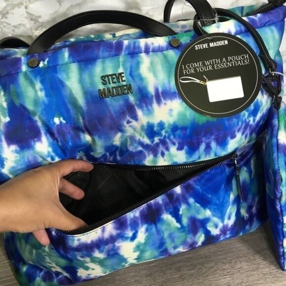 Steve Madden tie dye Large Weekender Bag NWT‎ - Picture 2 of 12